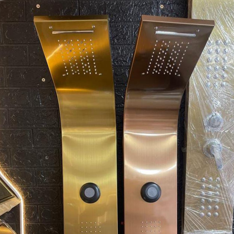 Torre de Ducha Multifuncional Premium con Hidromasaje, Luz LED y Bluetooth - Imagen 5