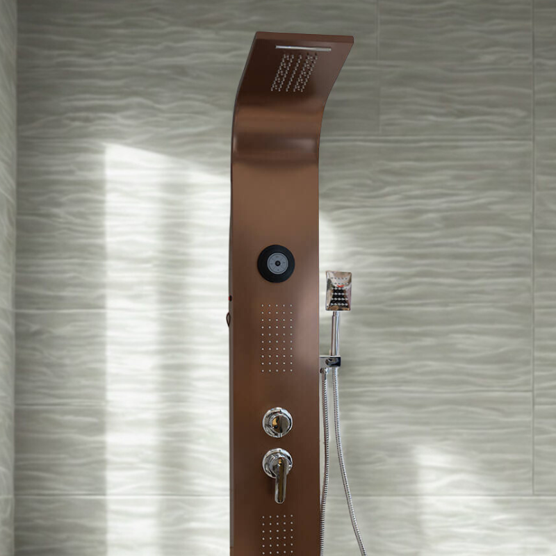 Torre de Ducha Multifuncional Premium con Hidromasaje, Luz LED y Bluetooth - Imagen 3